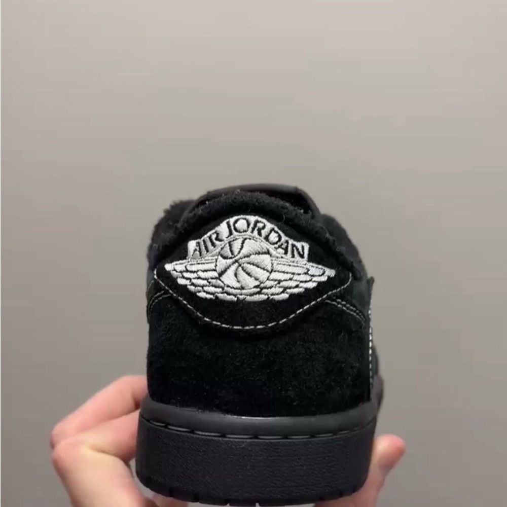 Size - Air Jordan 1 Retro Low OG SP x Travis Scott Black Phantom Cactus - Picture 4 of 6